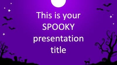 Simple Halloween Slides