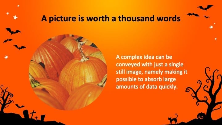 Slides Simples de Halloween - deslizar 10