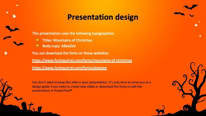 Simple Halloween Slides - slide 26