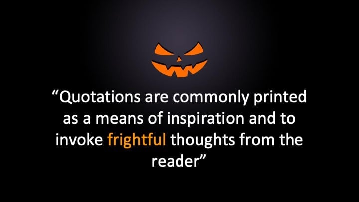 Simple Halloween Slides - slide 5