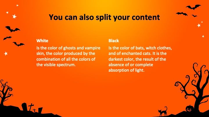 Simple Halloween Slides - slide 8