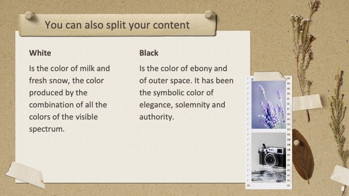 Vintage Moodboard Slides - slide 8