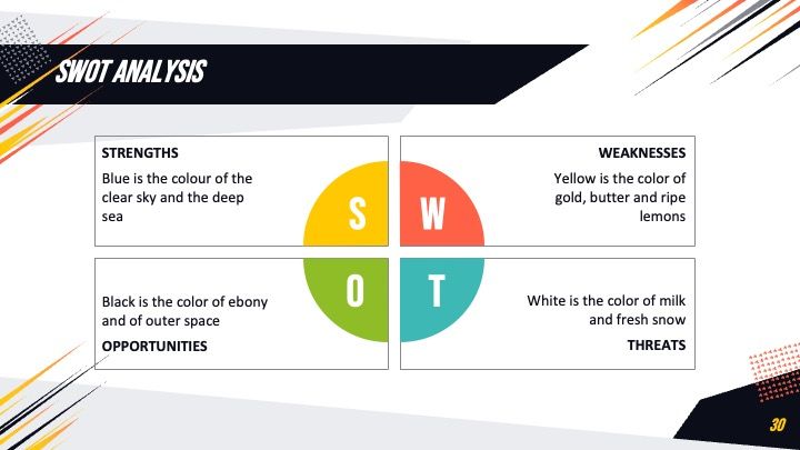 Geometric Sport Slides - slide 30