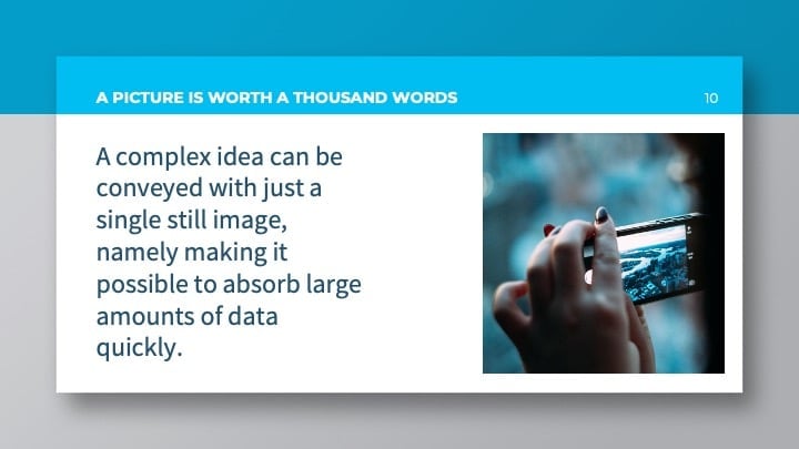 Blue Professional Slides - slide 10