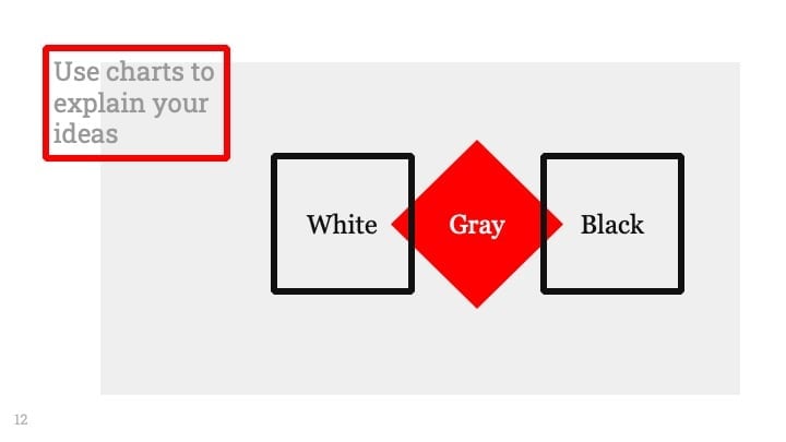 Simple Red Frame Slides - slide 12