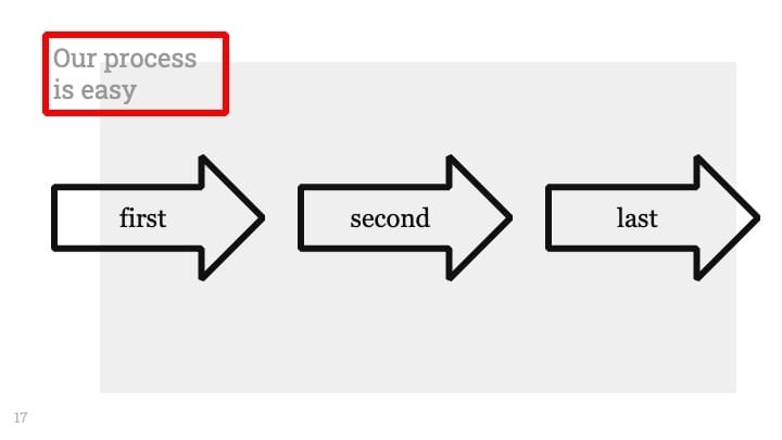 Slide dengan Bingkai Merah Sederhana - slide 17