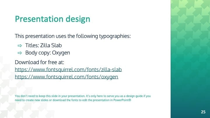 Upward Arrows Slides - slide 25