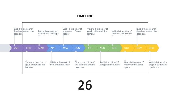 It includes a customizable icon family with 80 different icons and a world map (you can change sizes and colors). - slide 26