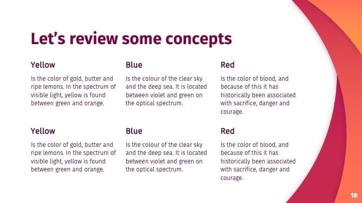 Dynamic Curves Slides - slide 18