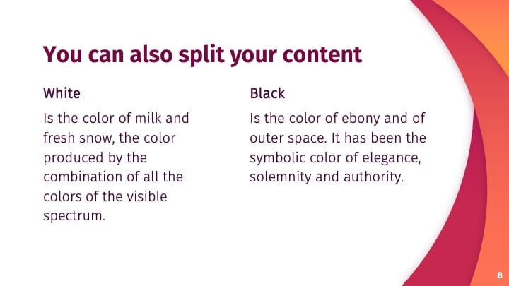 Dynamic Curves Slides - slide 8