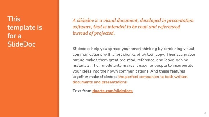 Business Slidedoc Slides - slide 3