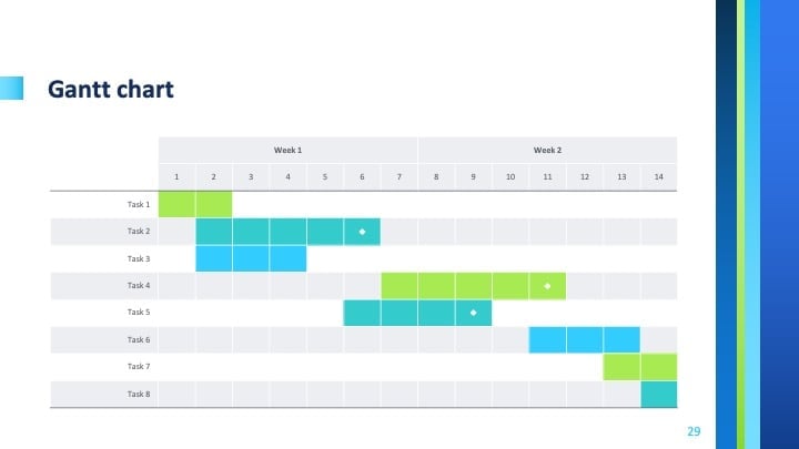 Slide Bisnis Formal Biru - slide 29