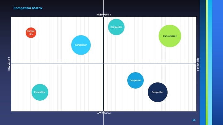 Slide Bisnis Formal Biru - slide 34