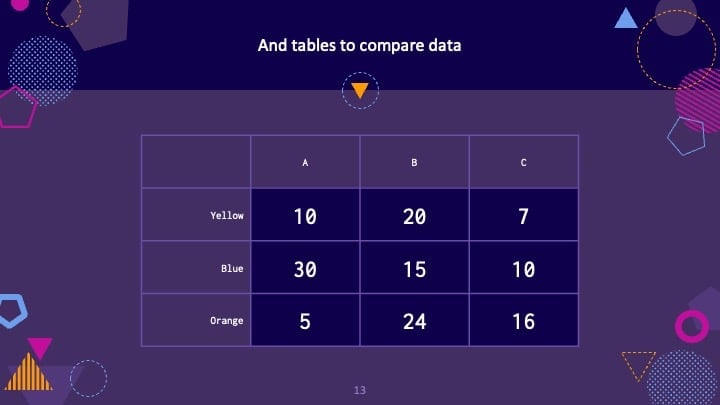 Purple Geometric Slides - slide 13