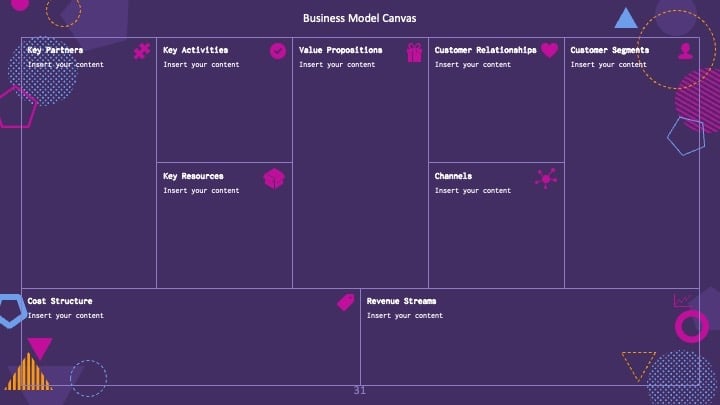 Purple Geometric Slides - slide 31