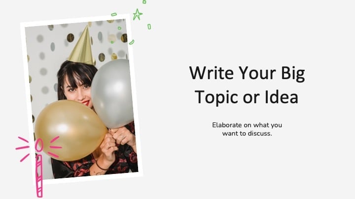 Surprise Birthday Slides - slide 15