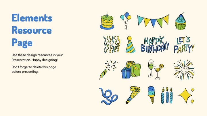 Happy 1st Birthday Slides - slide 23