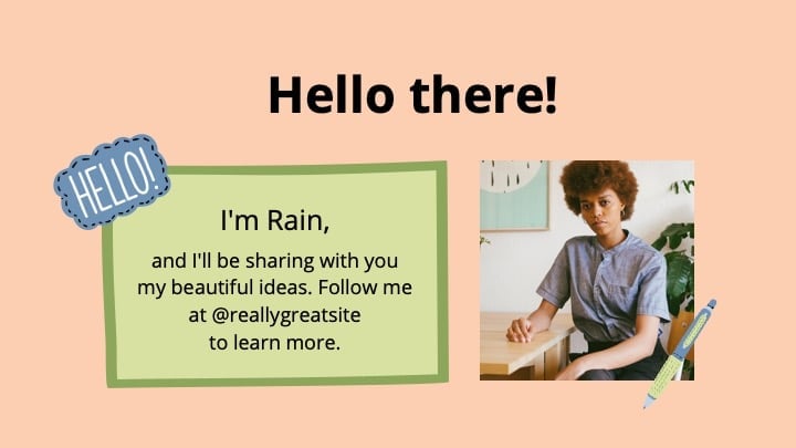 Teacher about me Slides - slide 4