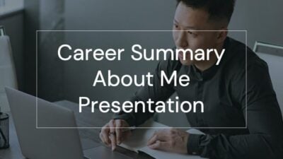 Career summary about me Slides