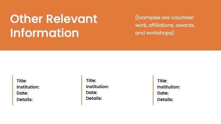 Slide Resume Modern - slide 9