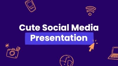 Cute social media Slides