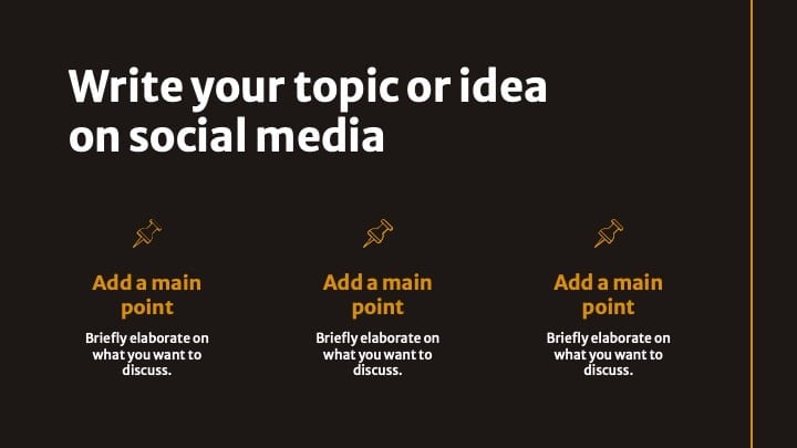 Social media brand guidelines Slides - slide 11