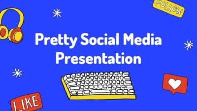 Pretty social media Slides