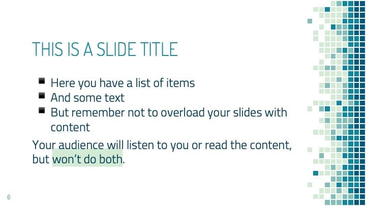 Technology Pixels Slides - slide 6