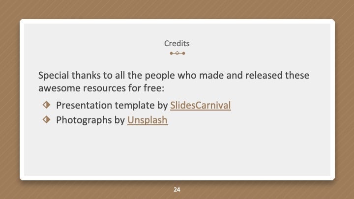 Apresentações Elegantes em Marrom - deslizar 24