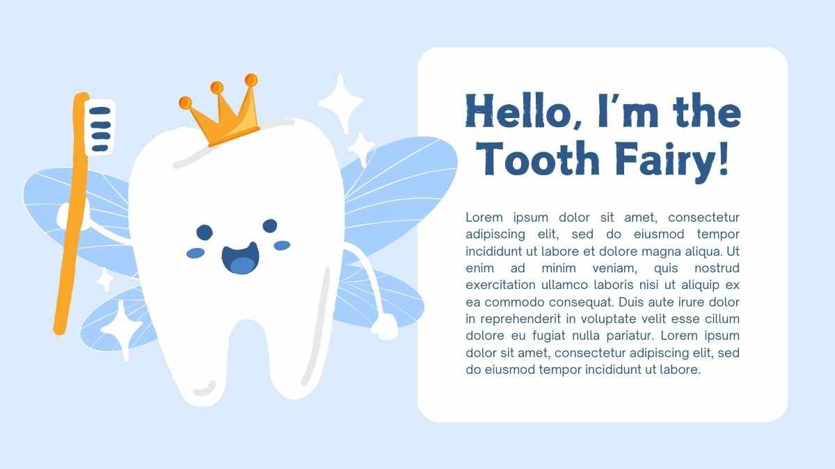 Cute Tooth Fairy Certificate for Dentists - diapositiva 2