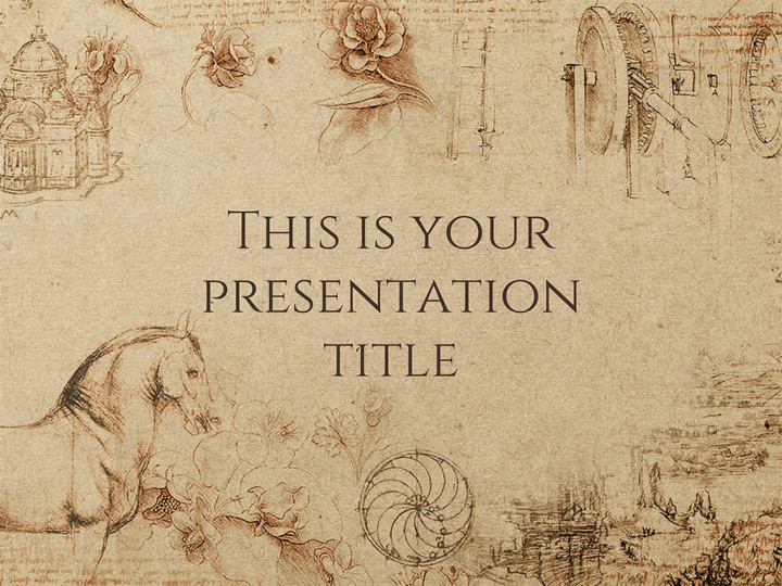 Free Powerpoint Template Or Google Slides Theme With Historical Style