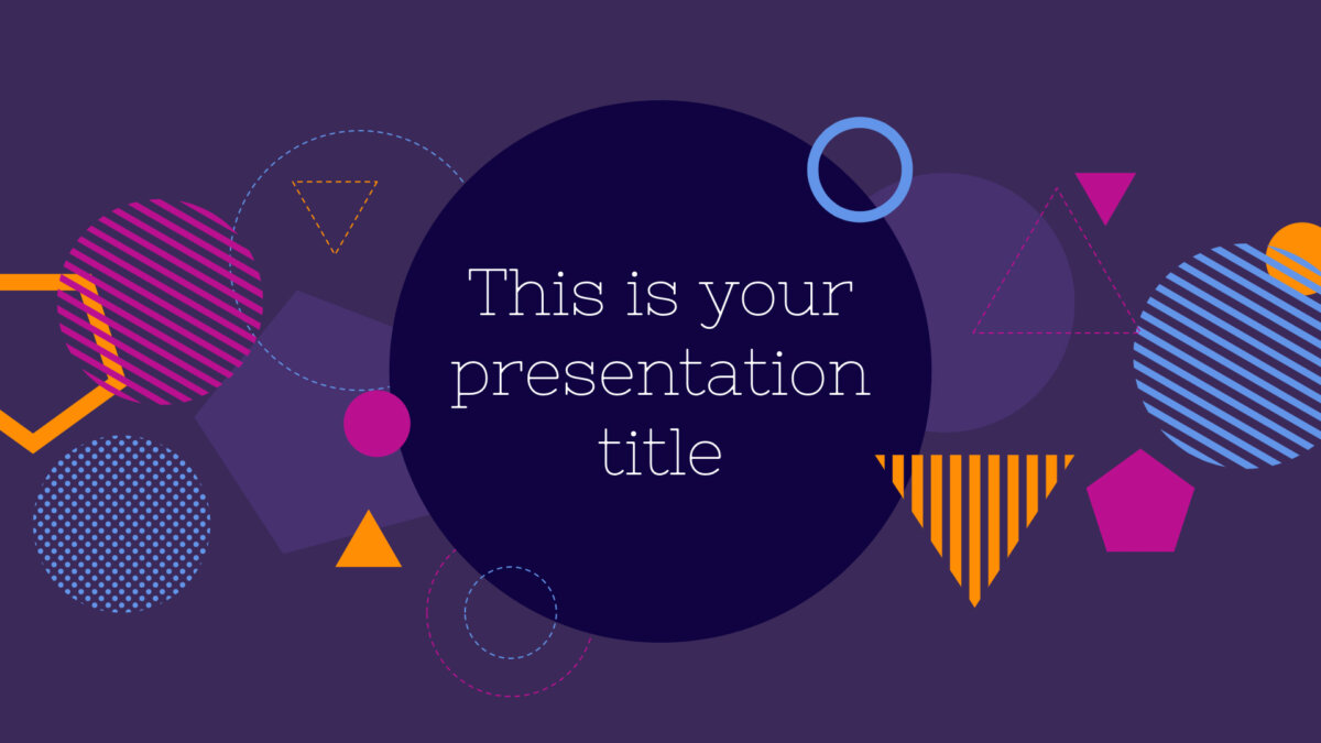 Free Geometric PowerPoint Templates And Google Slides Themes