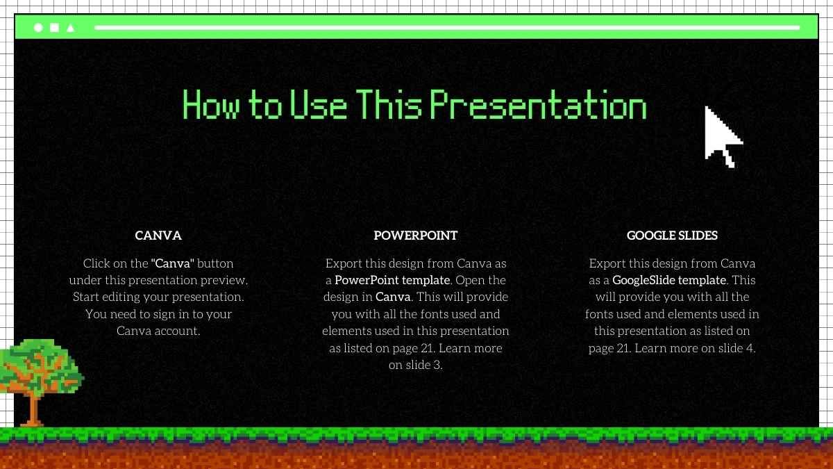 Green and Purple Retro Internet Aesthetic Marketing Plan Slides - slide 2