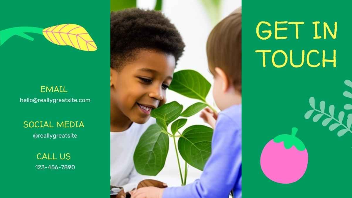 Tema de Ciencias para Plantas de Escuela Primaria - diapositiva 14