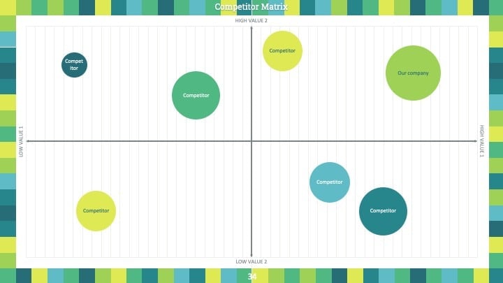 Green Squares Slides - slide 34