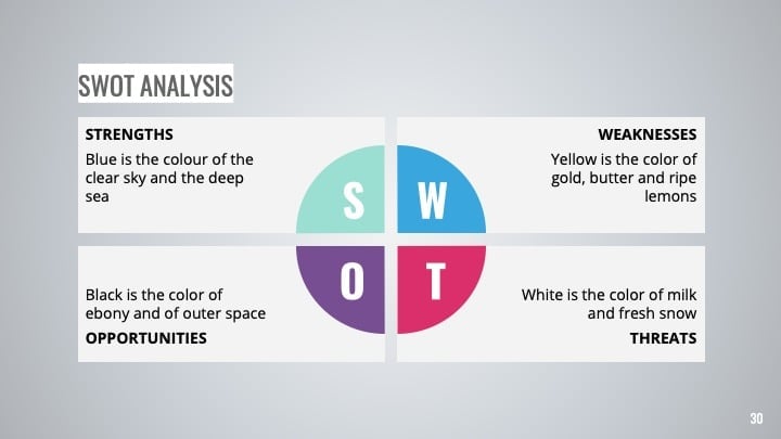 Slide Professional Sederhana untuk Presentasi Bisnis - slide 30