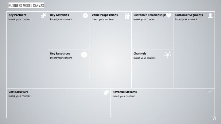 Slide Professional Sederhana untuk Presentasi Bisnis - slide 31