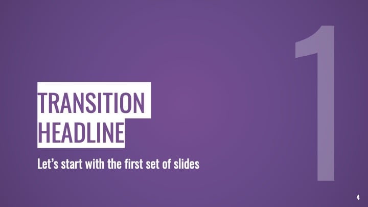 Simple Professional Slides - slide 4