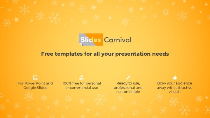 Elegant white Christmas Slides - slide 28