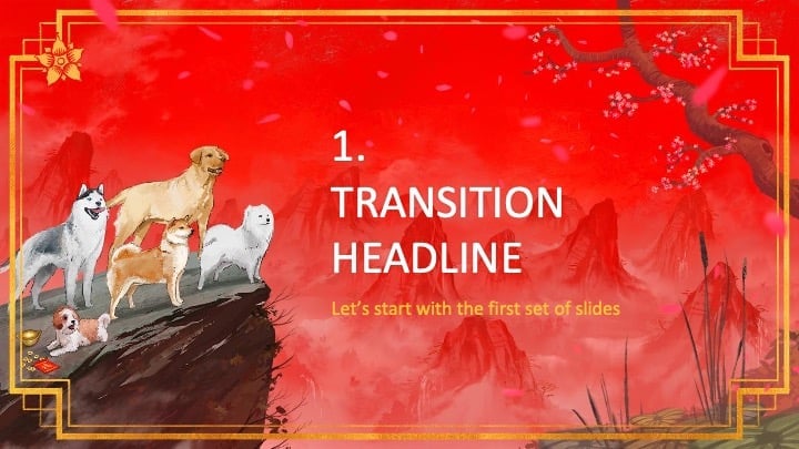 Chinese New Year 2018 (The Dog) Slides - slide 4