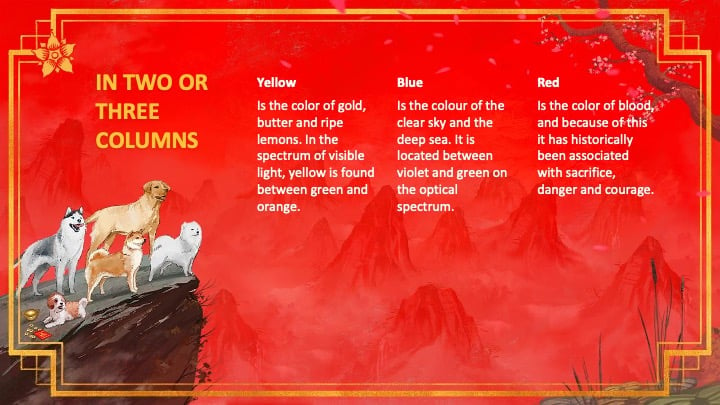 Chinese New Year 2018 (The Dog) Slides - slide 9