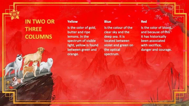 Chinese New Year 2018 (The Dog) Slides - slide 9