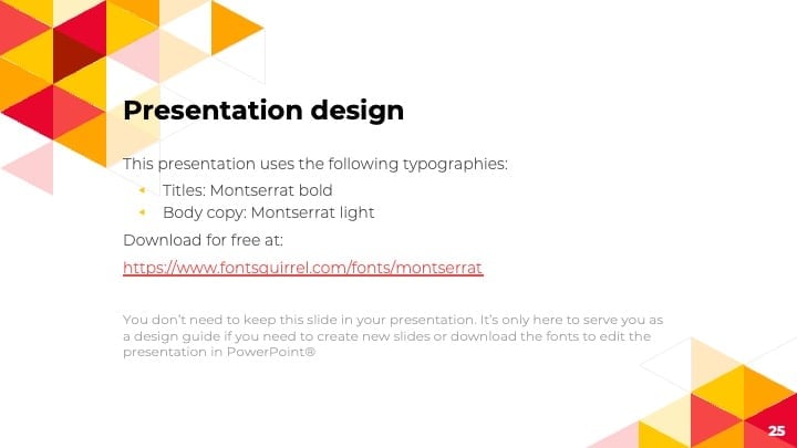 Warm Triangles Slides - slide 25