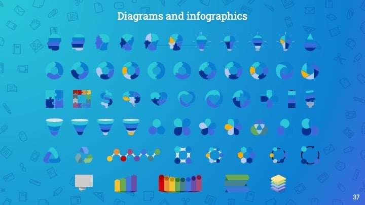 Work Icons Pattern Slides - slide 37