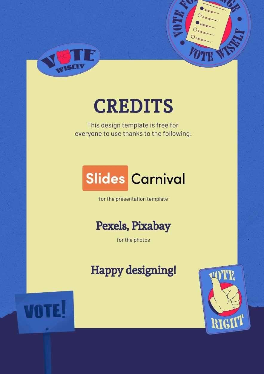 Simple Election Day Poster - slide 3