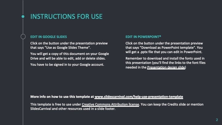 Slides Minimalistas para Negócios - deslizar 2