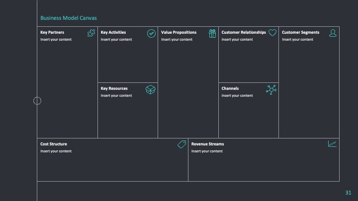 Slides Minimalistas para Negócios - deslizar 31