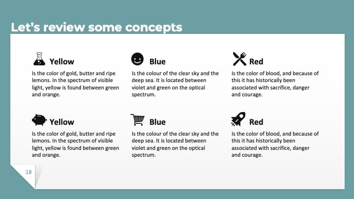 Folded Paper Slides - slide 18