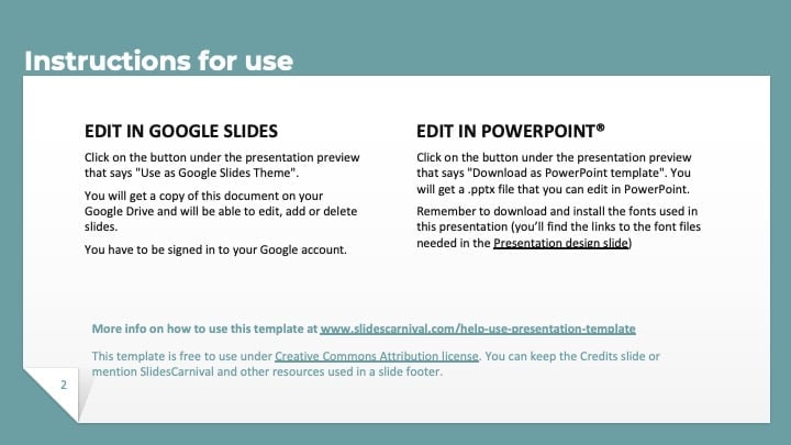 Folded Paper Slides - slide 2