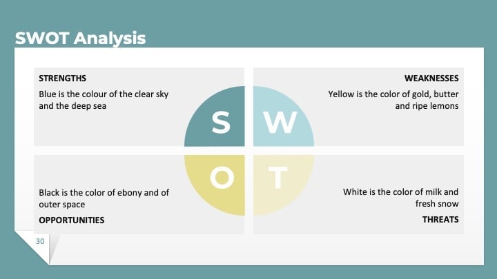 Folded Paper Slides - slide 30